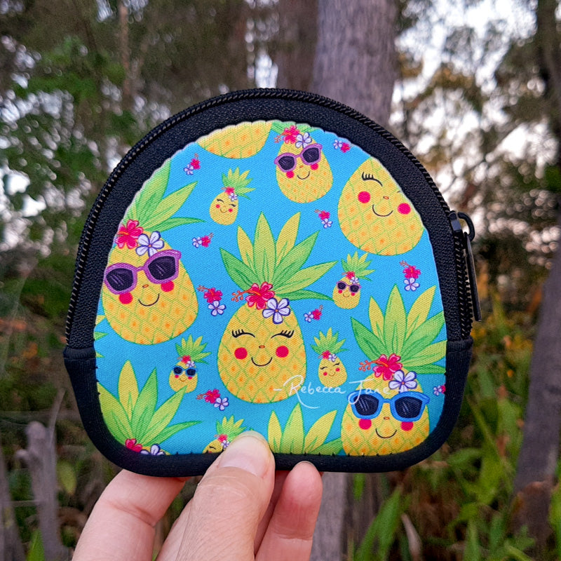 Sweet Pineapples Coin Pouch