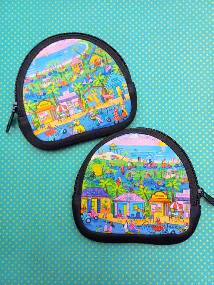 Vespas for Days Coin Pouch