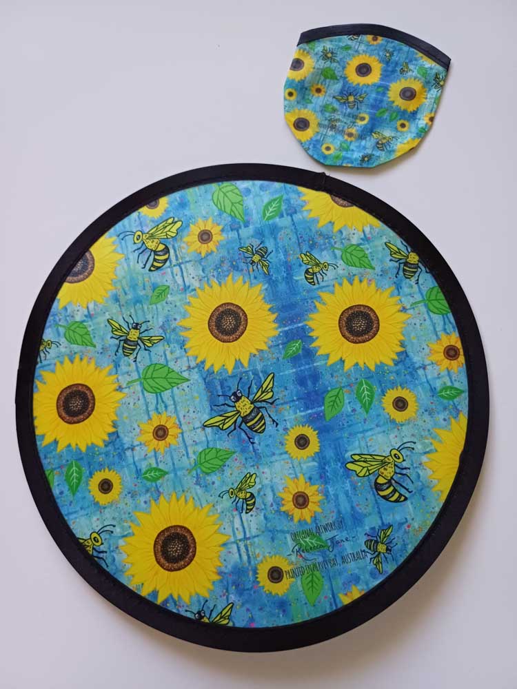 Sunflowers n Bees Fan