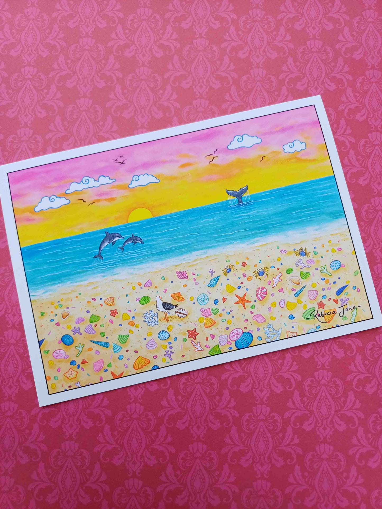 Shelly Beach Greeting Card