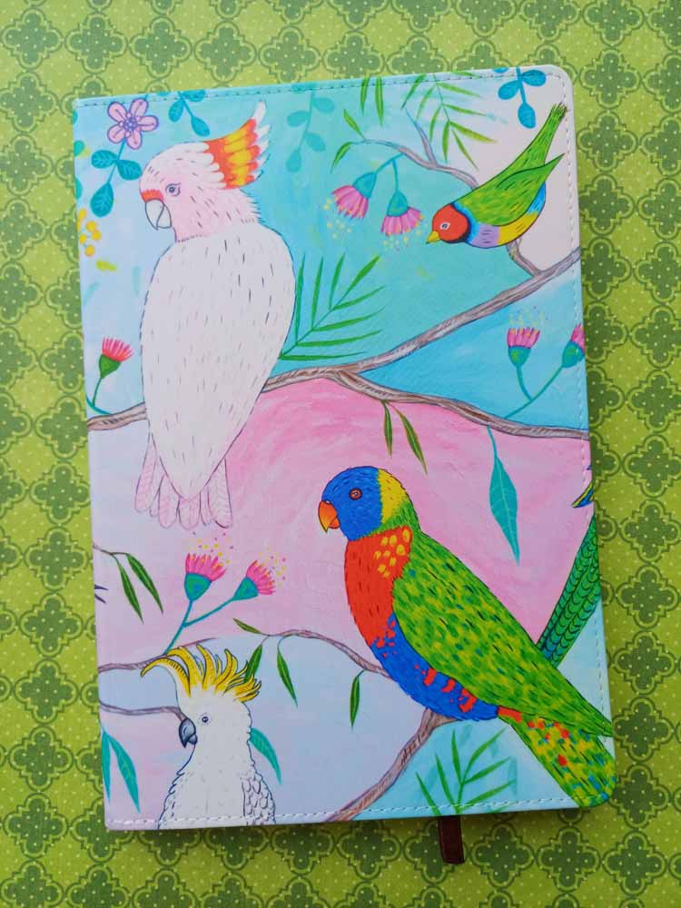 Colourful Birds of Australia Journal