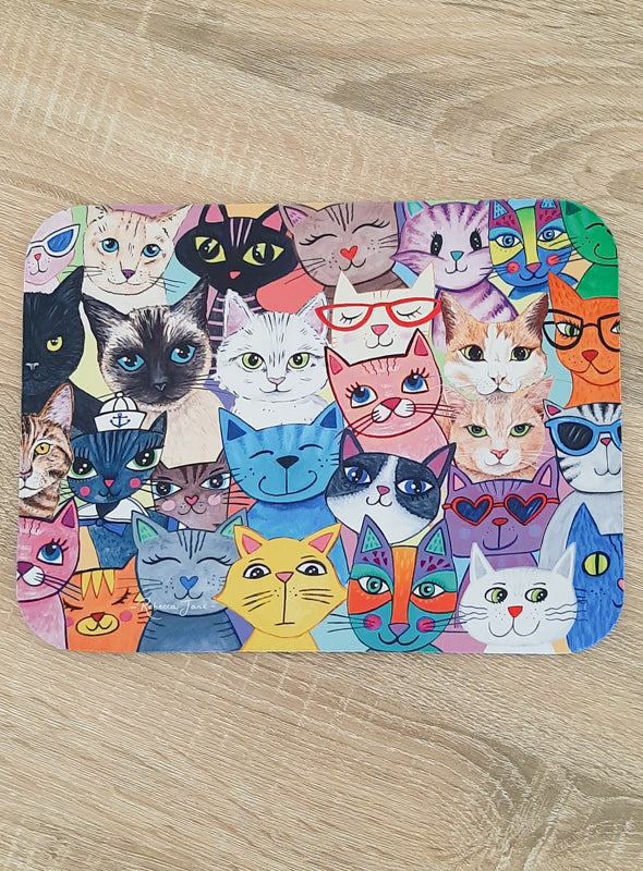Colourful Cats Placemat