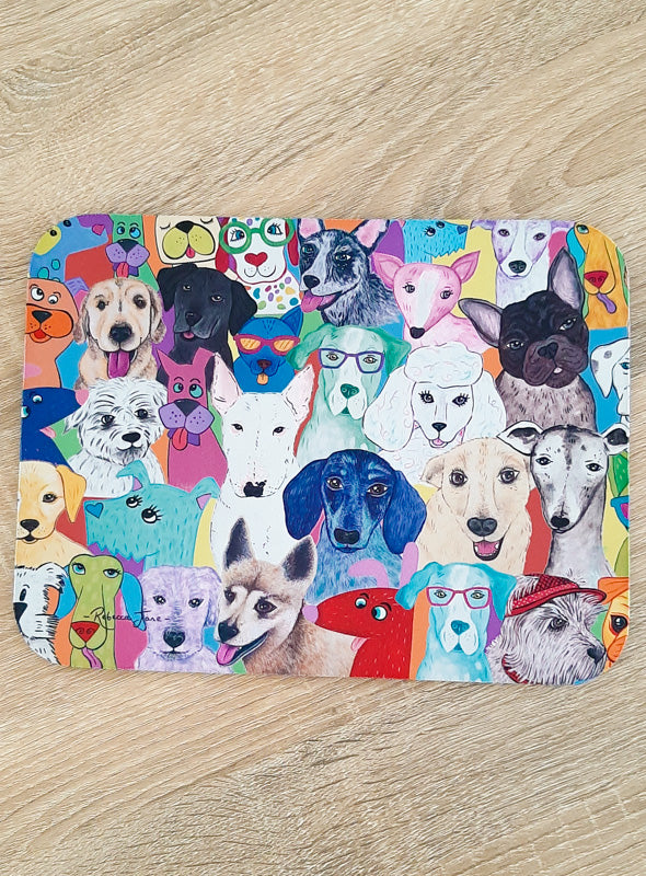 Dashing Dogs Placemat