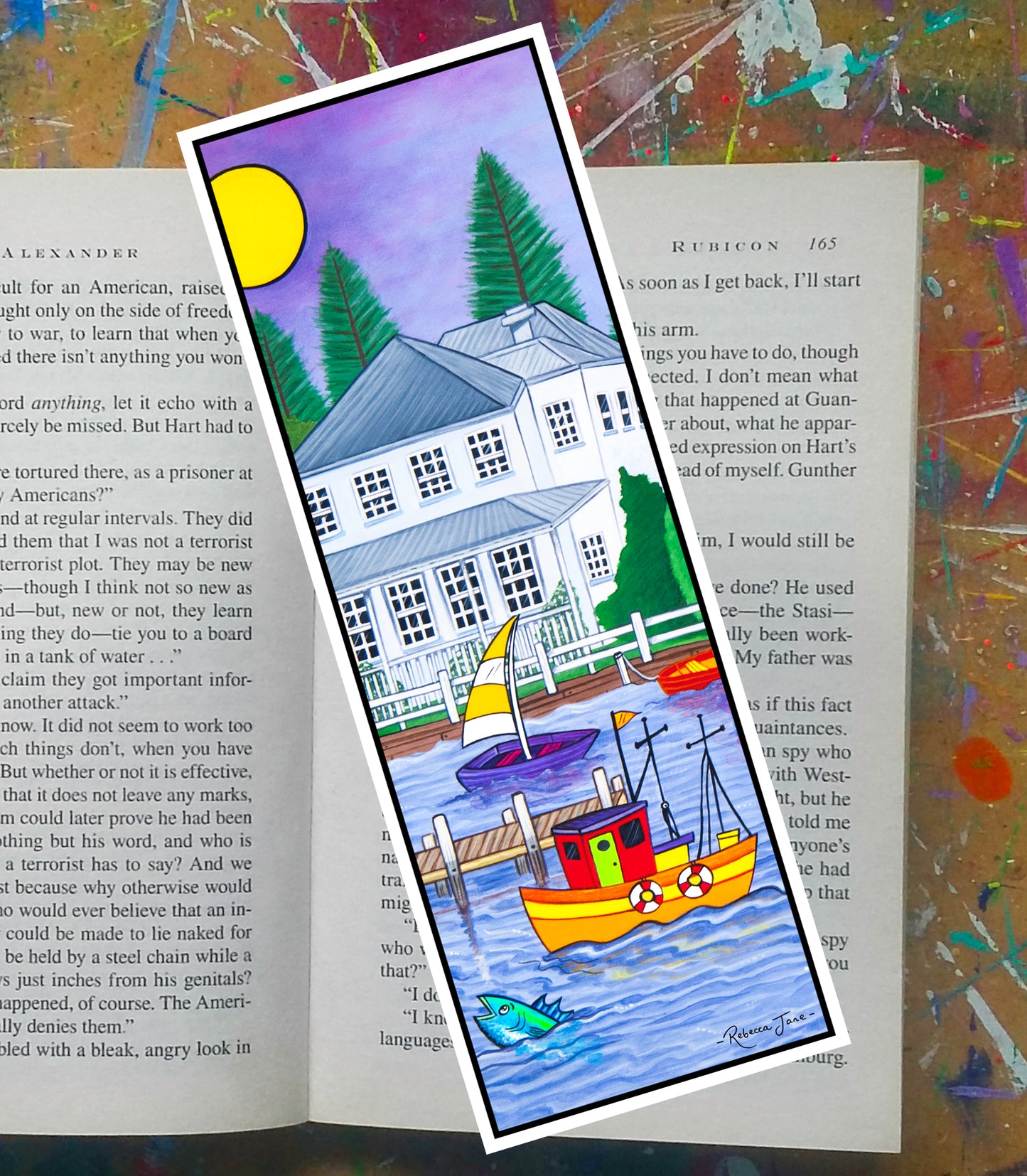 Port Fairy Summer Bookmark