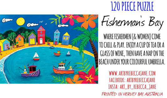 Fisherman's Bay 120 Piece Puzzle