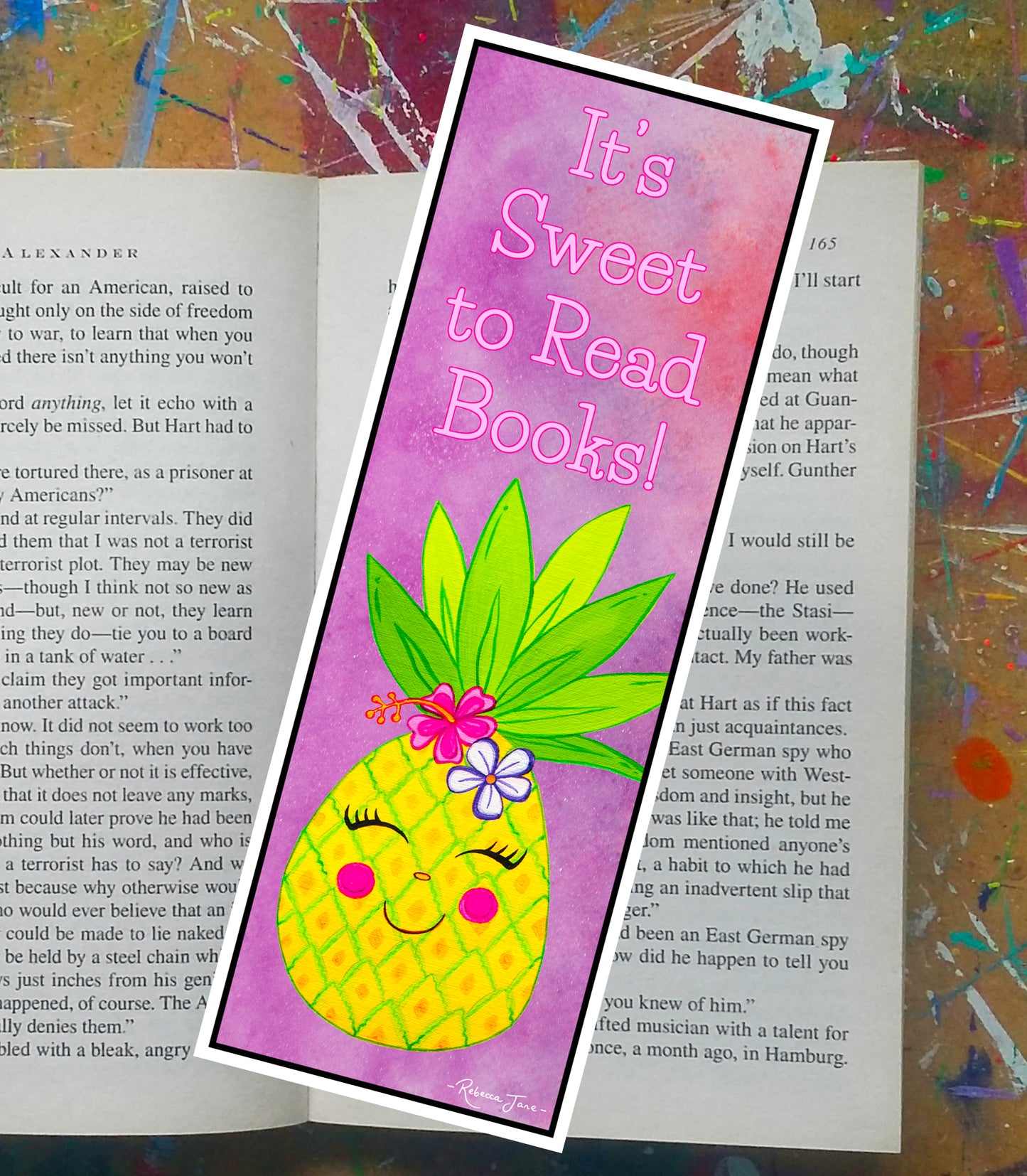 Sweet to Read Pink Bookmark