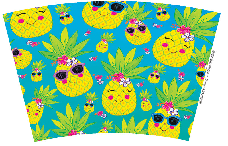 Sweet Pineapples Travel Mug - Stainless Steel