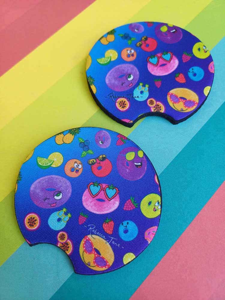 Go Nuts for Donuts Car Coaster