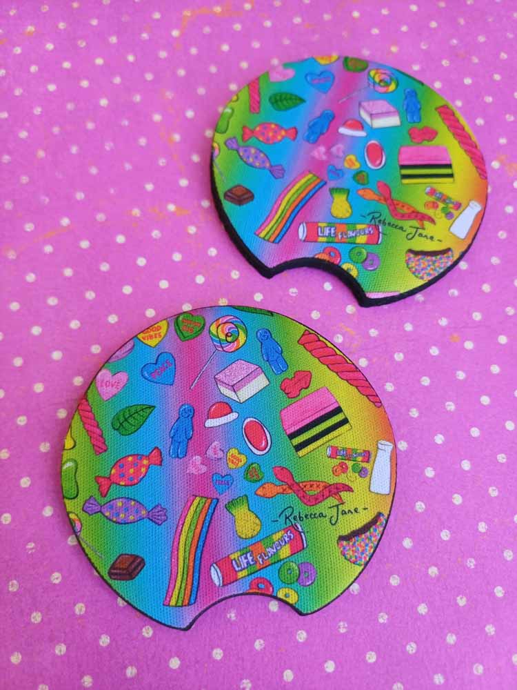 Sweet Treats Car Coaster