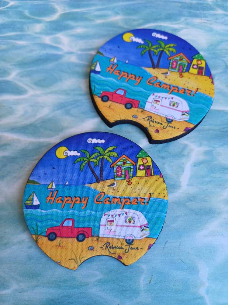 Ute & Caravan Car Coaster