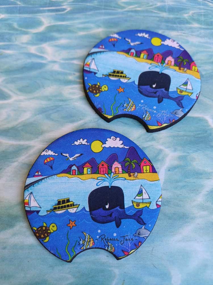 Whale Town Car Coaster