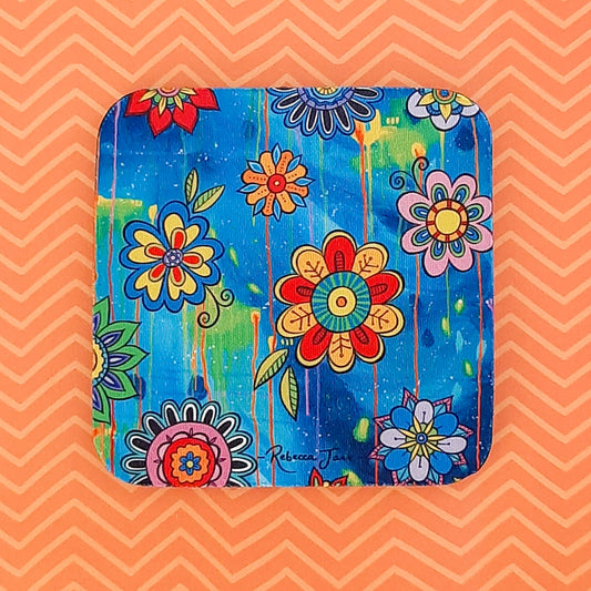Summer Flowers Coaster