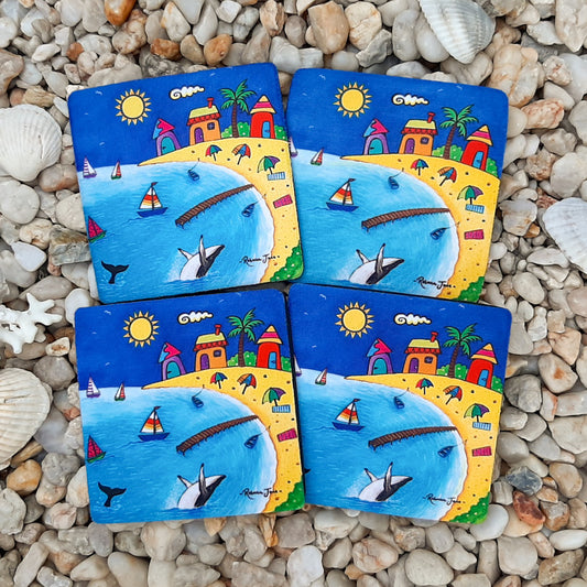 Wild Bay Beach Coaster