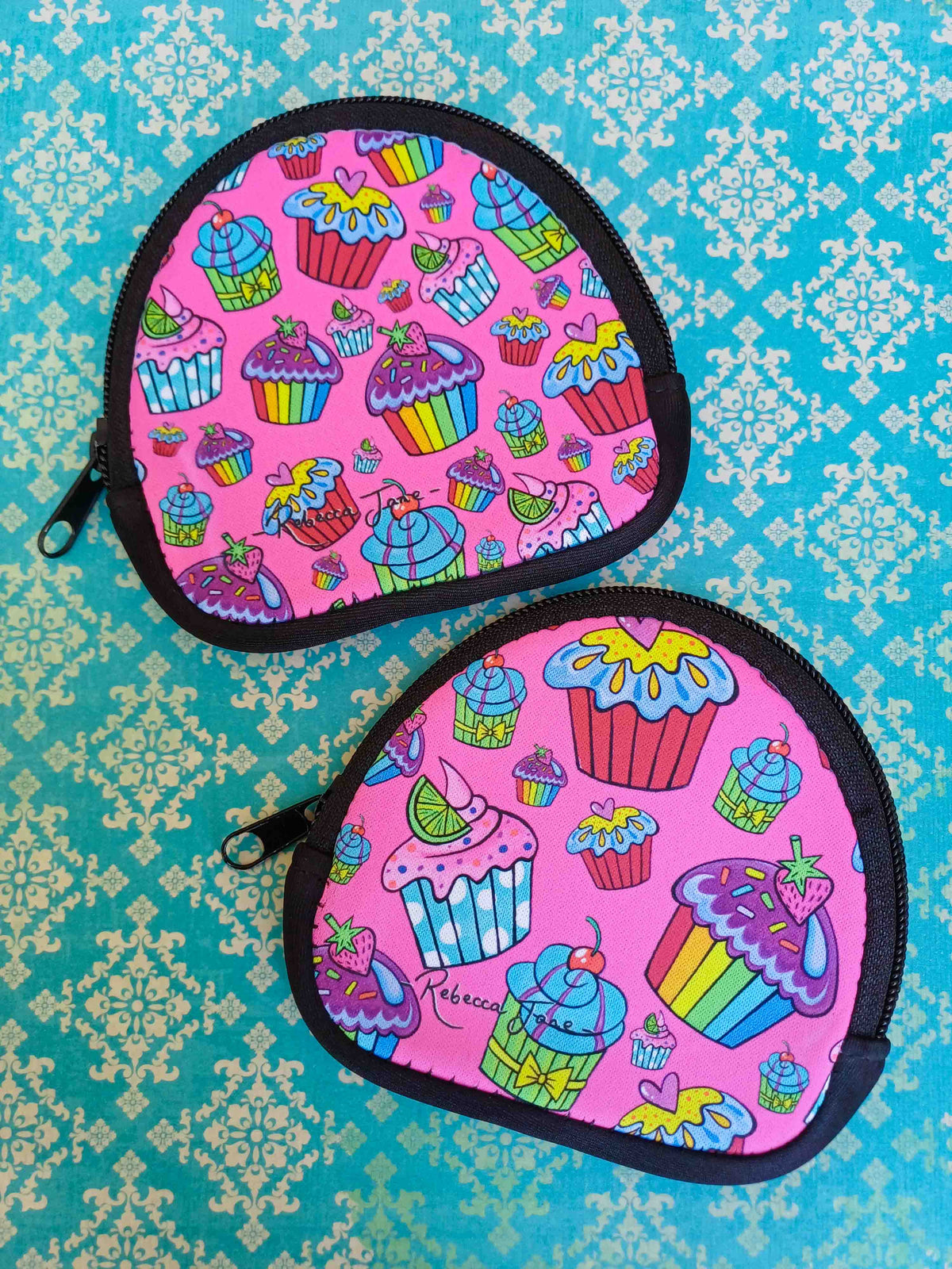 Cake Kaleidoscope Coin Pouch