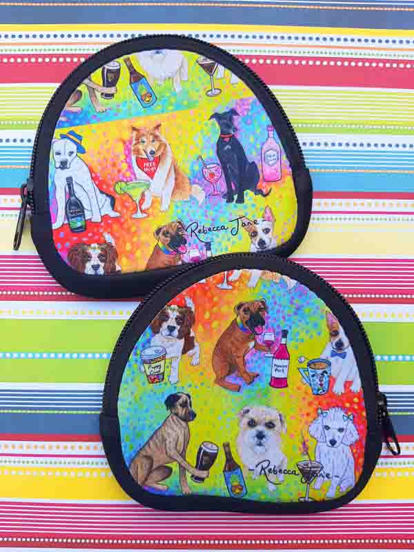 Party Pups Coin Pouch