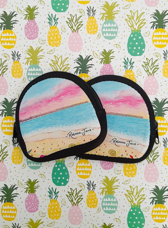 Pastel Pier Coin Pouch
