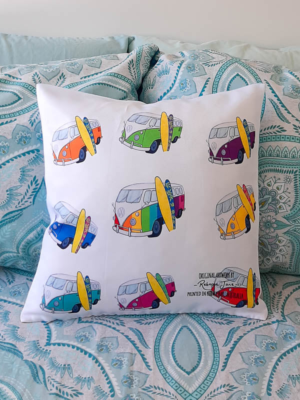 Beach Kombi Cushion Cover