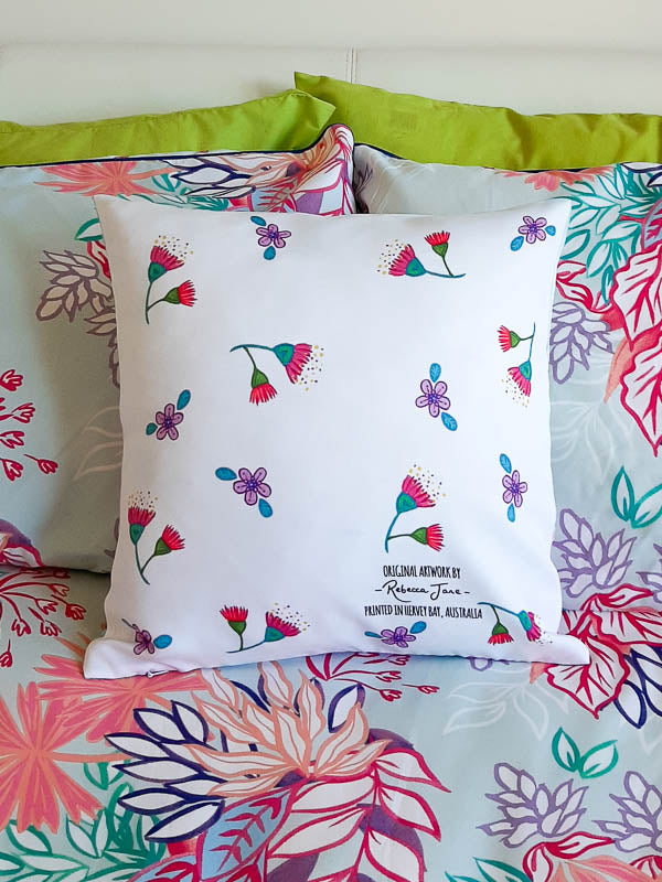 Colourful Birds Kookaburra Cushion Cover