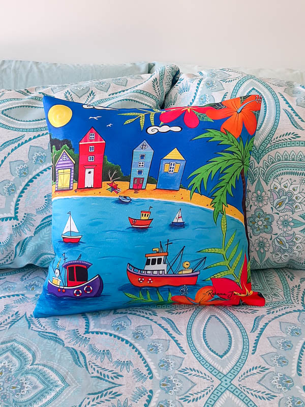 Fisherman's Bay Cushion Cover