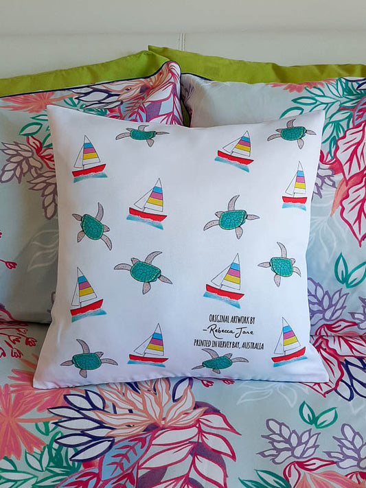 Out of the Bay Cushion Cover