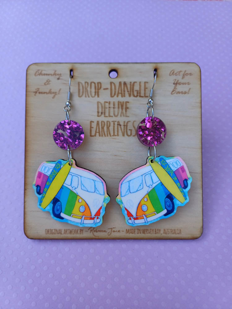 Krazy Kombis Drop Dangle Deluxe Earrings
