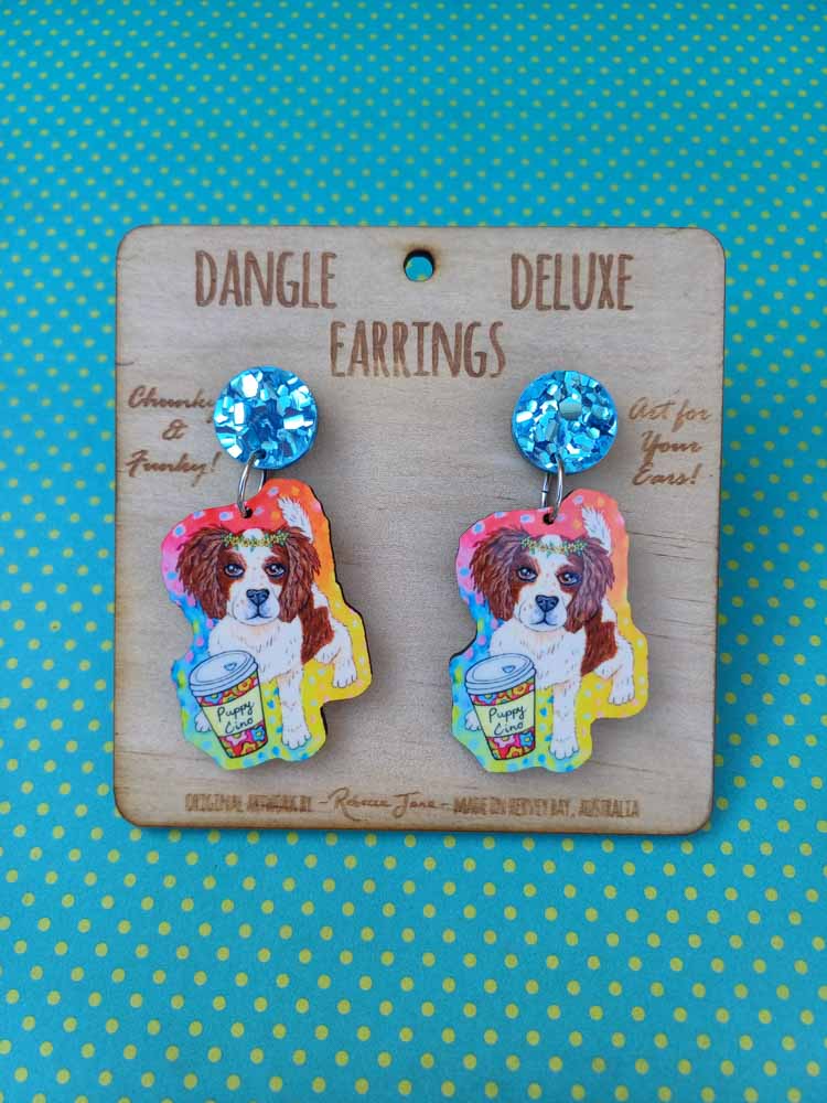 Daisy Cino Dangle Deluxe Earrings