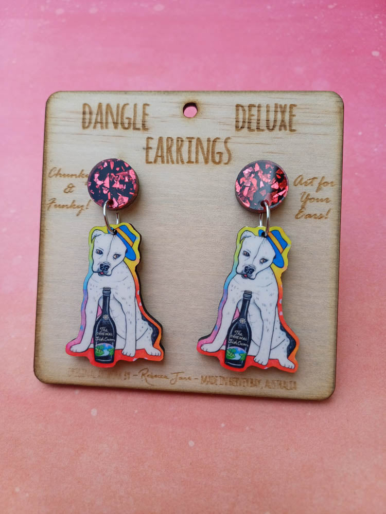 Irish American Dangle Deluxe Earrings