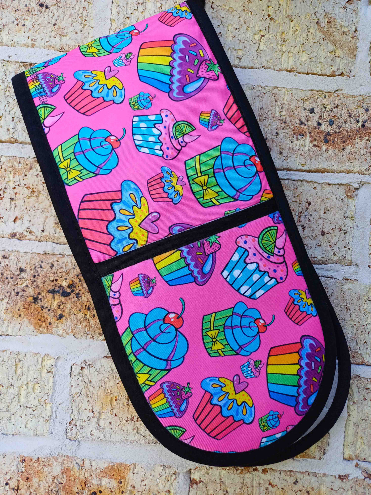 Cake Kaleidoscope Double Oven Mitt