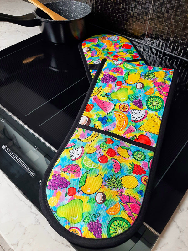 Fruit Salad Double Oven Mitt