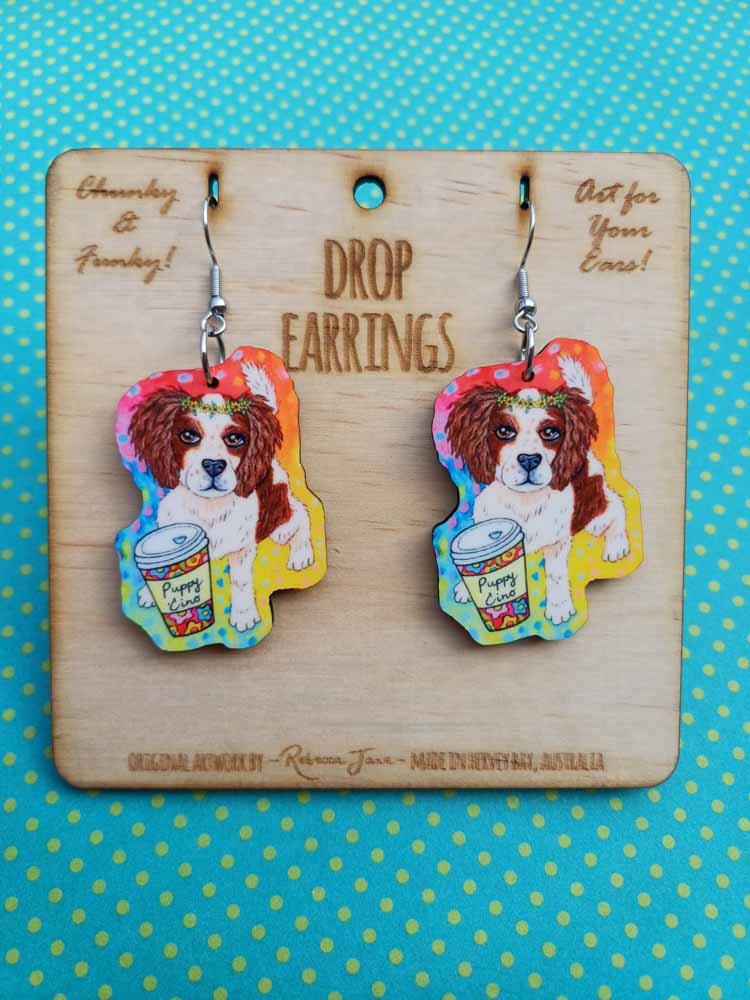 Daisy Cino Drop Earrings