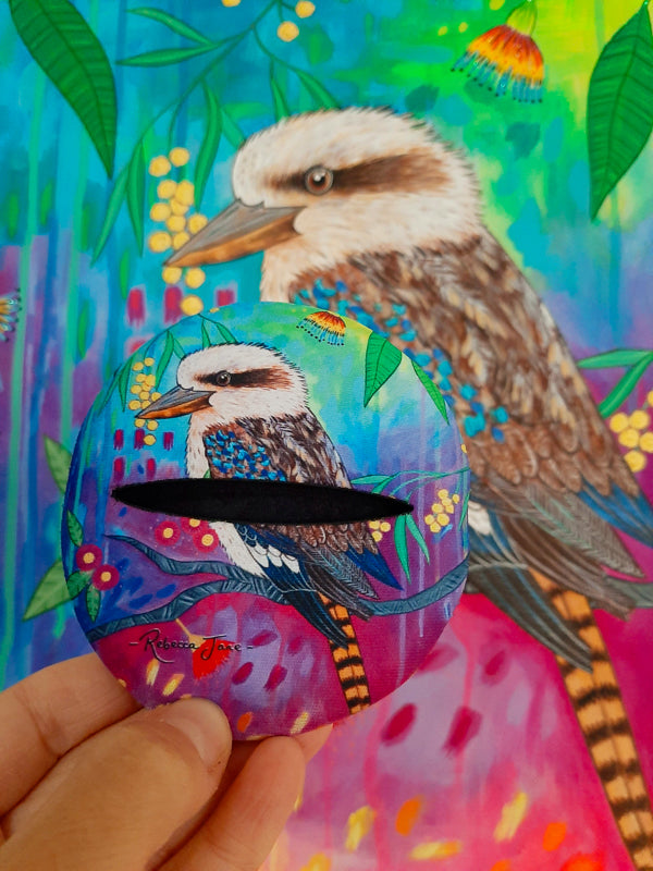 Kookaburra Glass Slipper