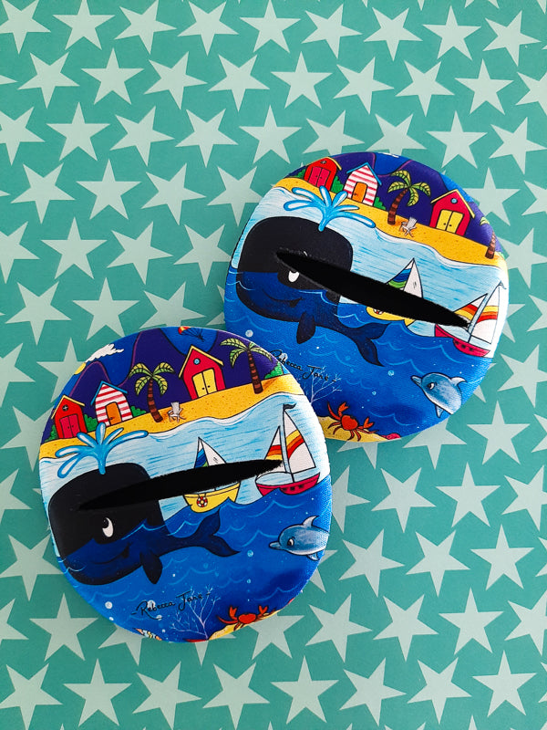 Whale Town Glass Slipper
