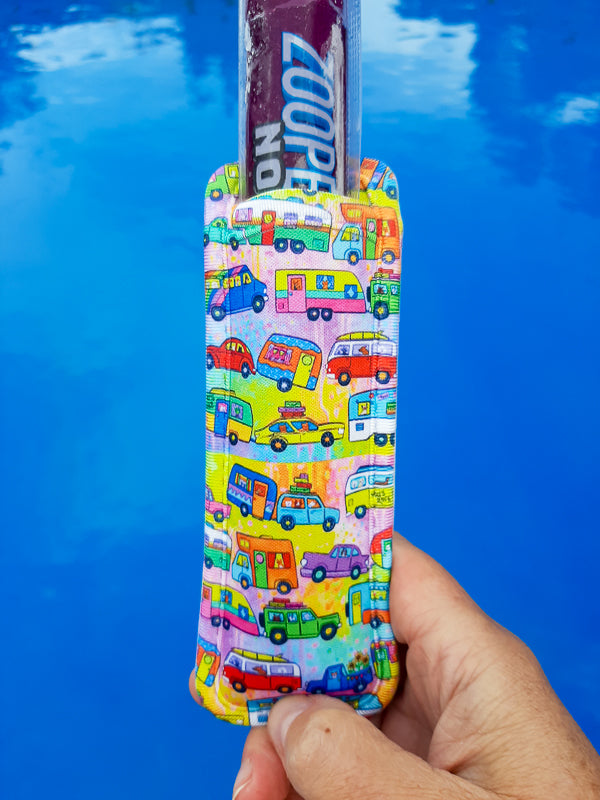 Rainbow Road Trip Icy Pole Holder