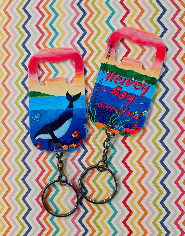 Under the Bay Keyring Bottle Opener