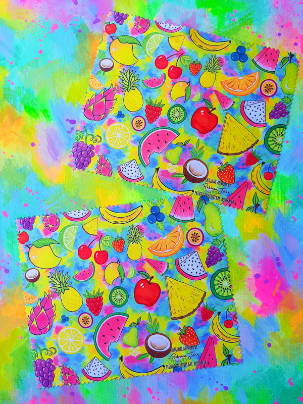 Fruit Salad Lens Cloth