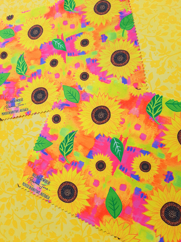 Sunflower Dreaming Lens Cloth