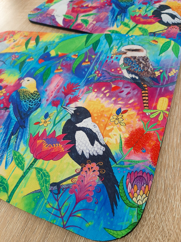 Springtime Birds & Blooms Placemat