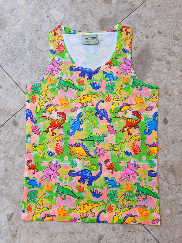 Delightful Dinos Singlet
