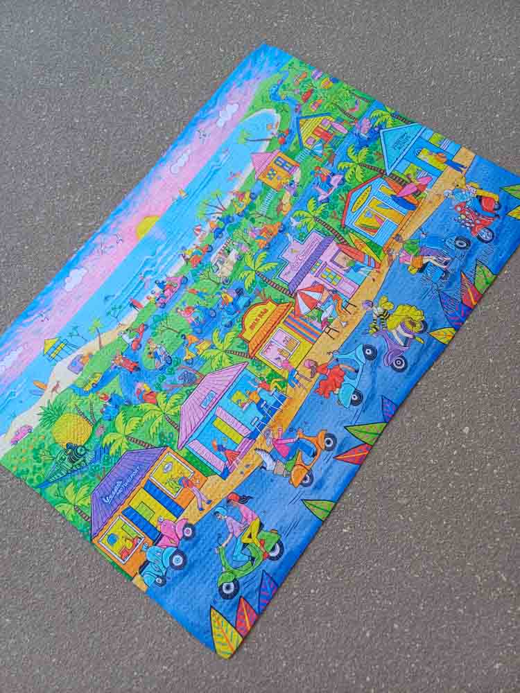 Vespas for Days Tea Towel