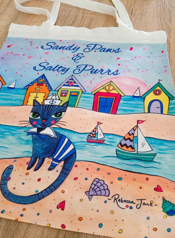 Sailor Cat Tote Bag