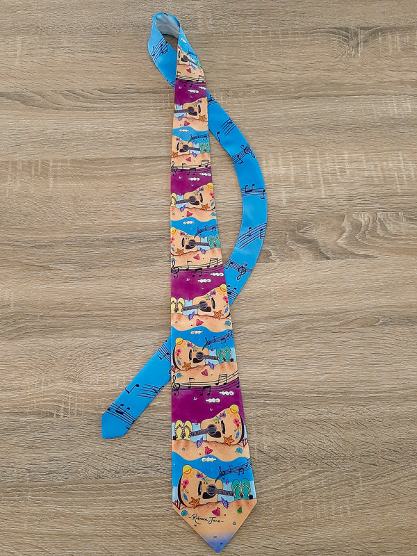Tunes by the Sea Tie