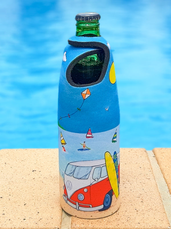 Beach Kombi Water Bottle Cooler