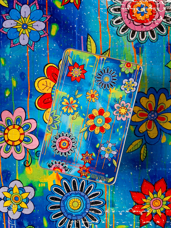 Summer Flowers 500 Piece Puzzle