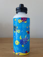 Happy Turtles 600ml Aluminium Water Bottle