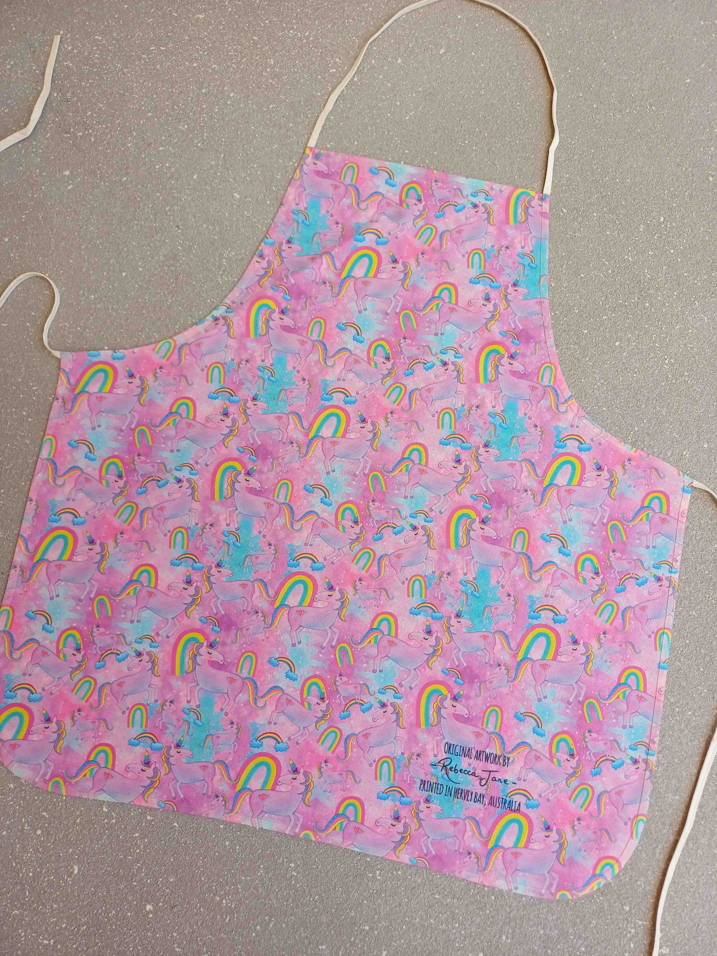 Unicorns and Rainbows Apron