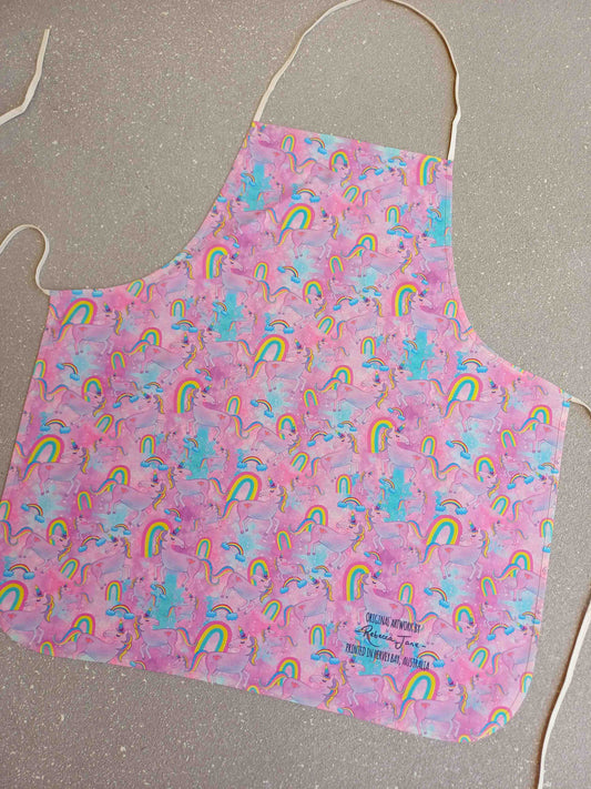 Unicorns and Rainbows Apron