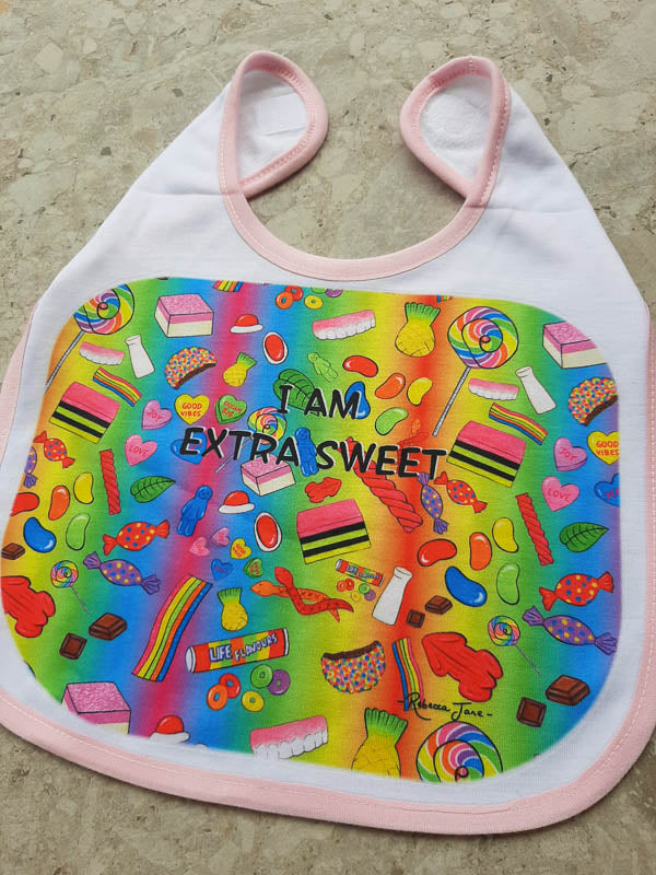 Sweet Treats Baby Bib