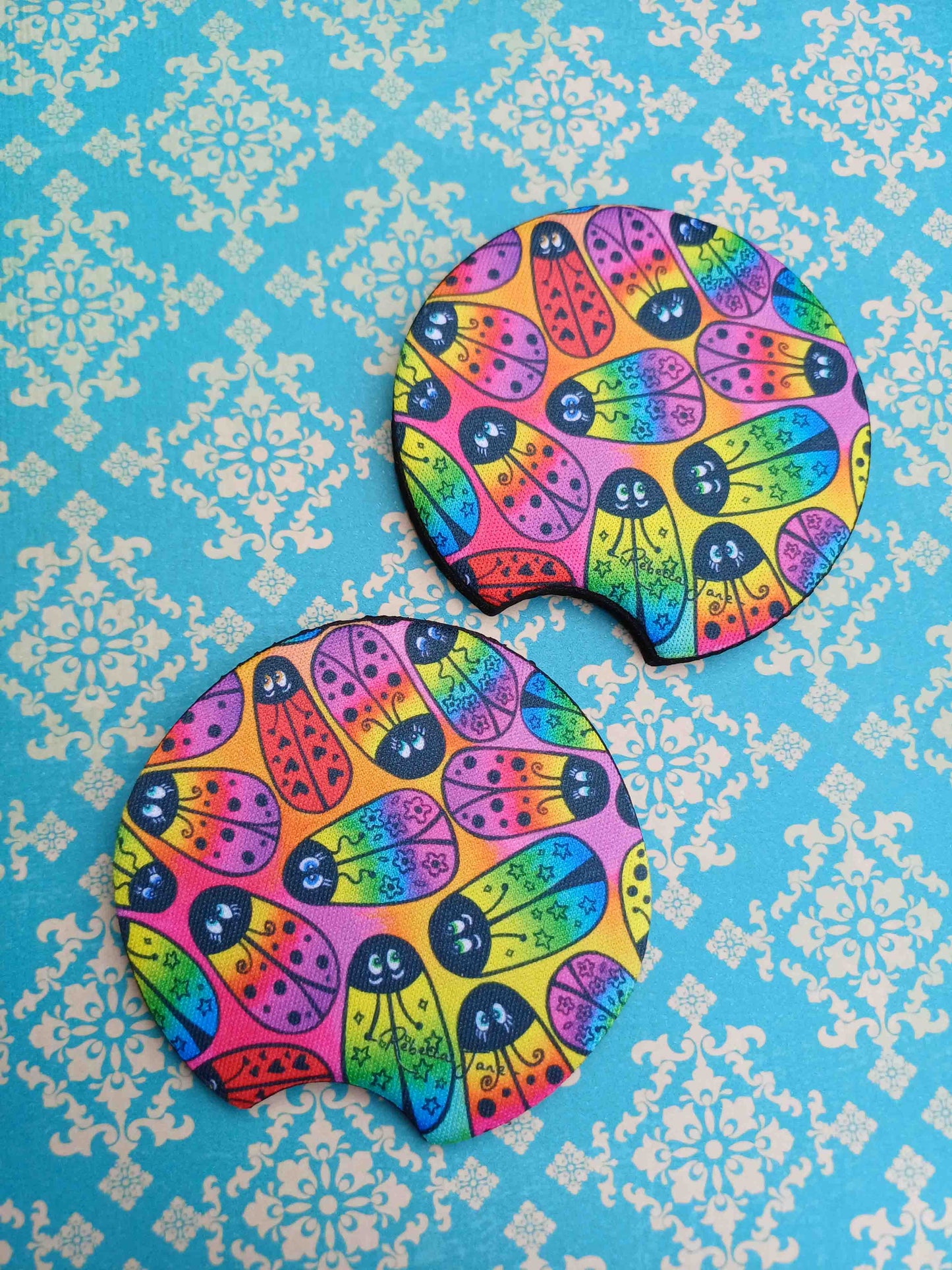 Bec's Beetles Car Coaster