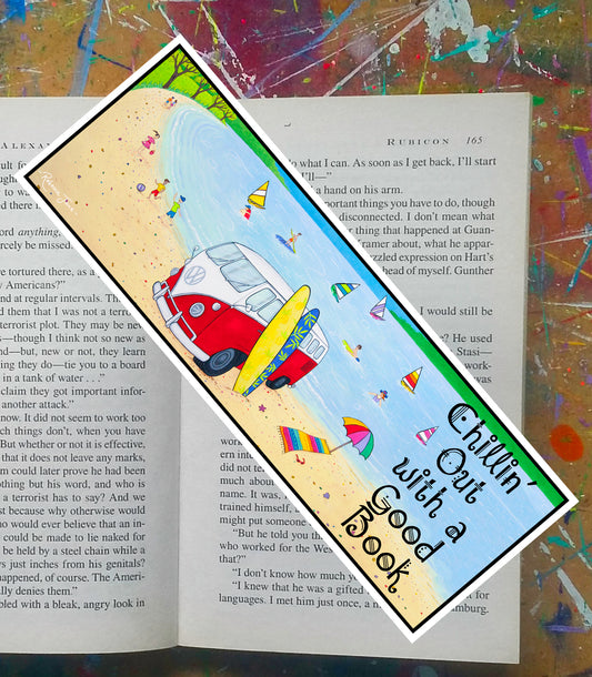 Chillin' out with a Good Book Bookmark