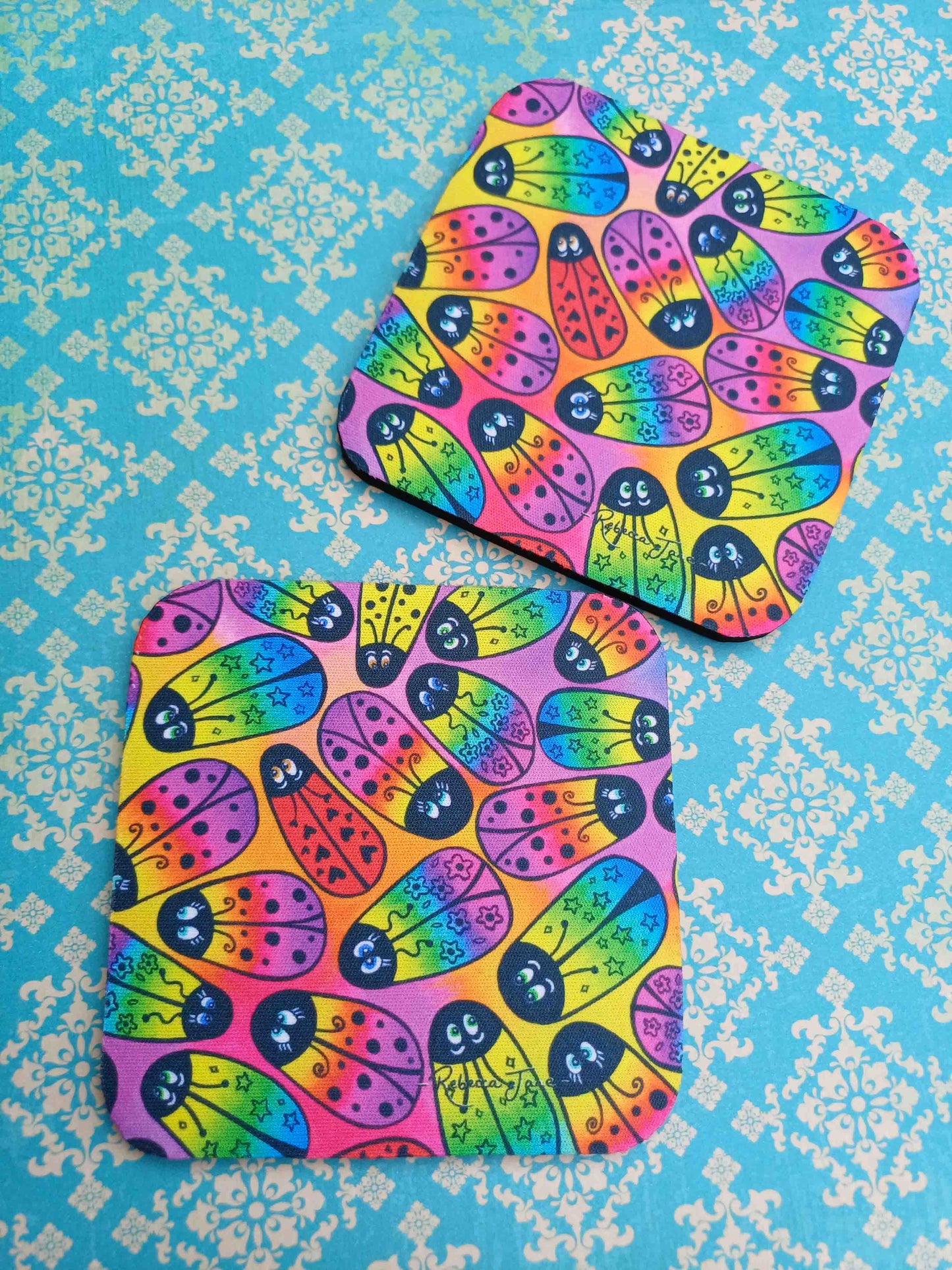 Bec's Beetles Coaster